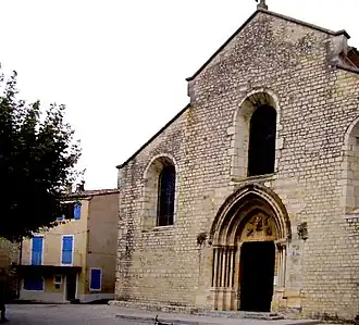 The church of Saint-Marcel-lès-Sauzet