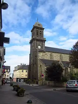 The church of Saint-Pierre, in Crozon