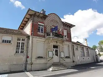 The town hall of Évergnicourt