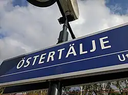 Station sign