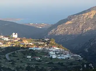 Mitata with Palaiopoli in the background