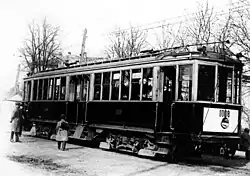 "Pullman" tramcar in Kyiv, 1930
