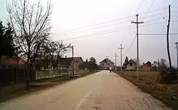 A street in Vrhovine