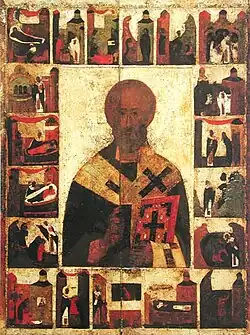 Icon of Saint Nicholas, 1380s