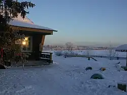 Primary school in the village of Gavrilovskaya in Kargopolsky District