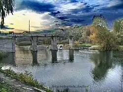 Starobilsk dam on Aidar River