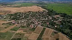 Air view of the village