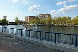 Pond in the second quarter, Kapotnya District