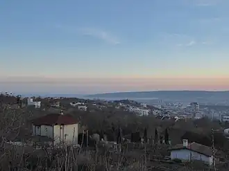 View of Varna from the bay