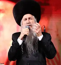 Werdyger at a concert in Beit Shemesh, October 2024