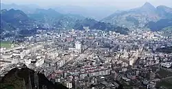 The town of Zhaxi (), late 2007