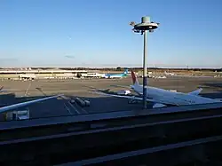 The observation deck of Terminal 2