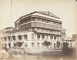 Grindlay & Co building in Calcutta (1850s)