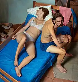 Scenes from Married Life, oil on canvas, 180x170 cm, 1999–2000, National Gallery Prague