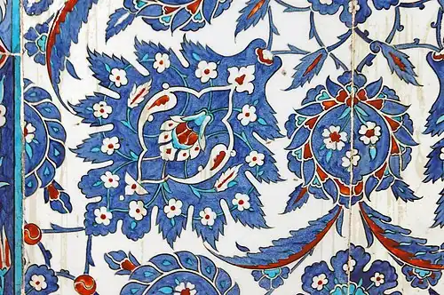 Rüstem Pasha mosque Iznik tiles