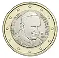 1€-Vatican_Franciscus-Revers