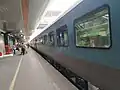 12017 New Delhi-Dehradun Shatabdi Express on Platform 16 in New Delhi