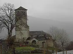 The Church of Fanlo under the blizzard