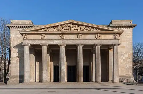 Neue Wache, Berlin, by Karl Friedrich Schinkel and Salomo Sachs, 1816[221]