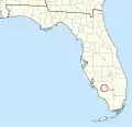 Location of Immokalee Reservation