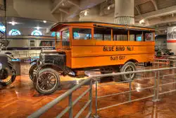 Blue Bird school bus built on a 1927 Ford Model TT