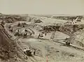 An ore quarry in 1899