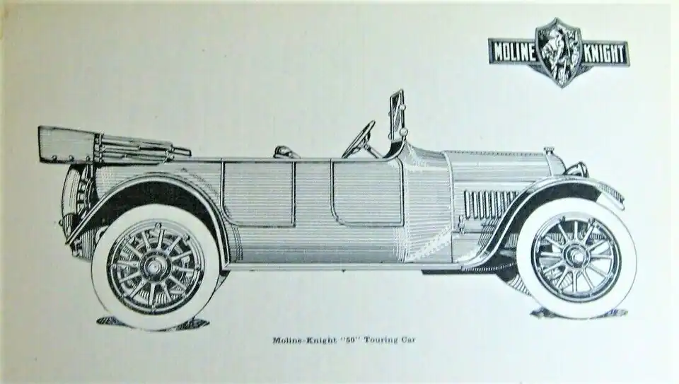 1916 Moline-Knight 50 Touring