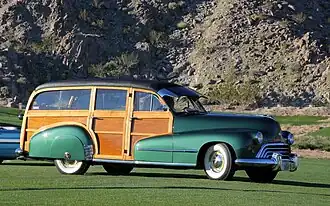 1948 Oldsmobile 66 station wagon