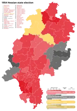 1954 Hessian state election