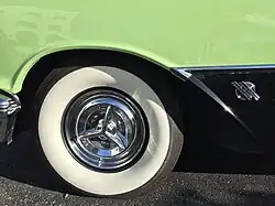 1956 Oldsmobile Super 88 with Coker Classic whitewall tires