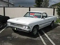 1966 El Camino (with non-standard wheels)