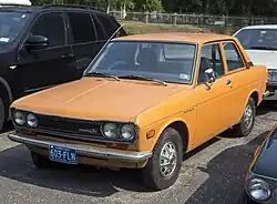 1970–1972 Datsun 510 2-door sedan (USA; first facelift)