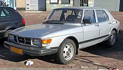 Late (1982) SAAB 99 four-door sedan