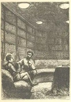 The Nautilus's library.