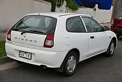 Mirage 3-door hatchback (facelift)
