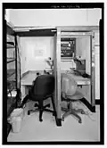 State Capitol radio press booth, Richmond, 2005