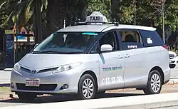 Toyota Tarago, TriColor taxis (Swan Taxis)