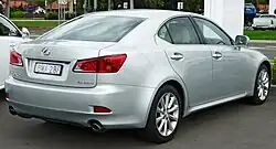 First facelift Lexus IS 250 Prestige (GSE20R, Australia)