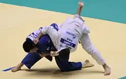 Image 16Japanese judoka Takamasa Anai Vs French judoka Thierry Fabre during the 2010 World Judo Championships held in Tokyo (from Judo)