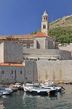 Old Port, city walls and the Dominican church