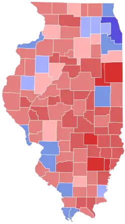 2016 US Senate election results.