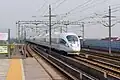 A CRH380B EMU on G20 service passing Changxing