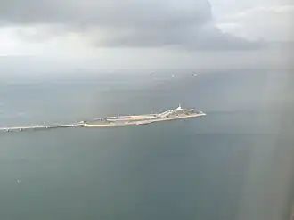 The Artificial Island in May 2018