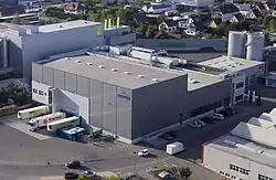 Aerial view of Gropper Fruchtsaft GmbH & Co. KG in Stockach