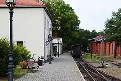 Narrow gauge railway station and museum
