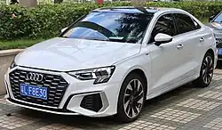 Audi A3L front view (China)