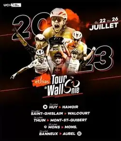 Event poster with former winners