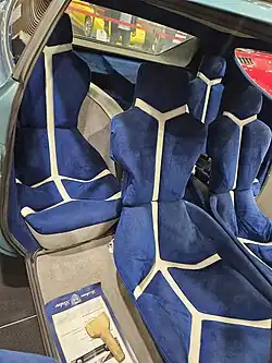 NSU Trapeze interior at 2024 Epoqu'auto in Lyon