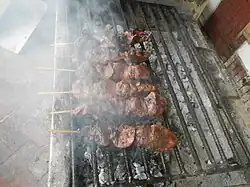 Inihaw na atay (pork liver)