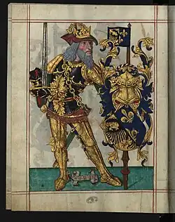 Charlemagne (folio 4v)